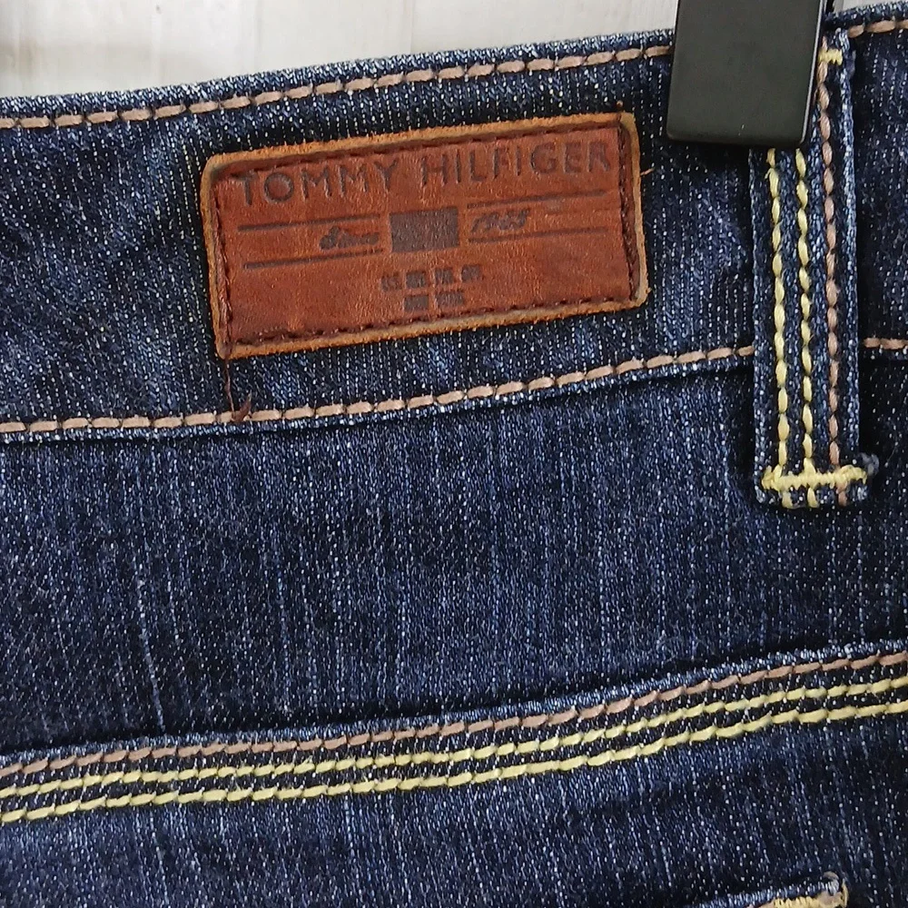 TOMMY HILFIGER Cropped Denim Jeana SZ 14 - Picture 6 of 8